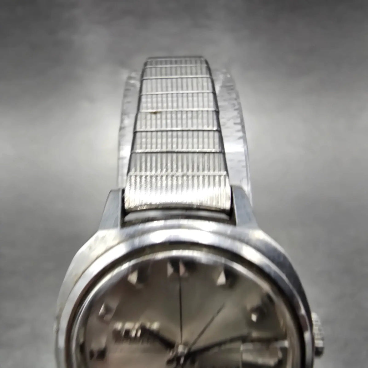Seiko Automatic Watch Women 23mm White Dial Steel Date 2205-0240 PARTS VTG5