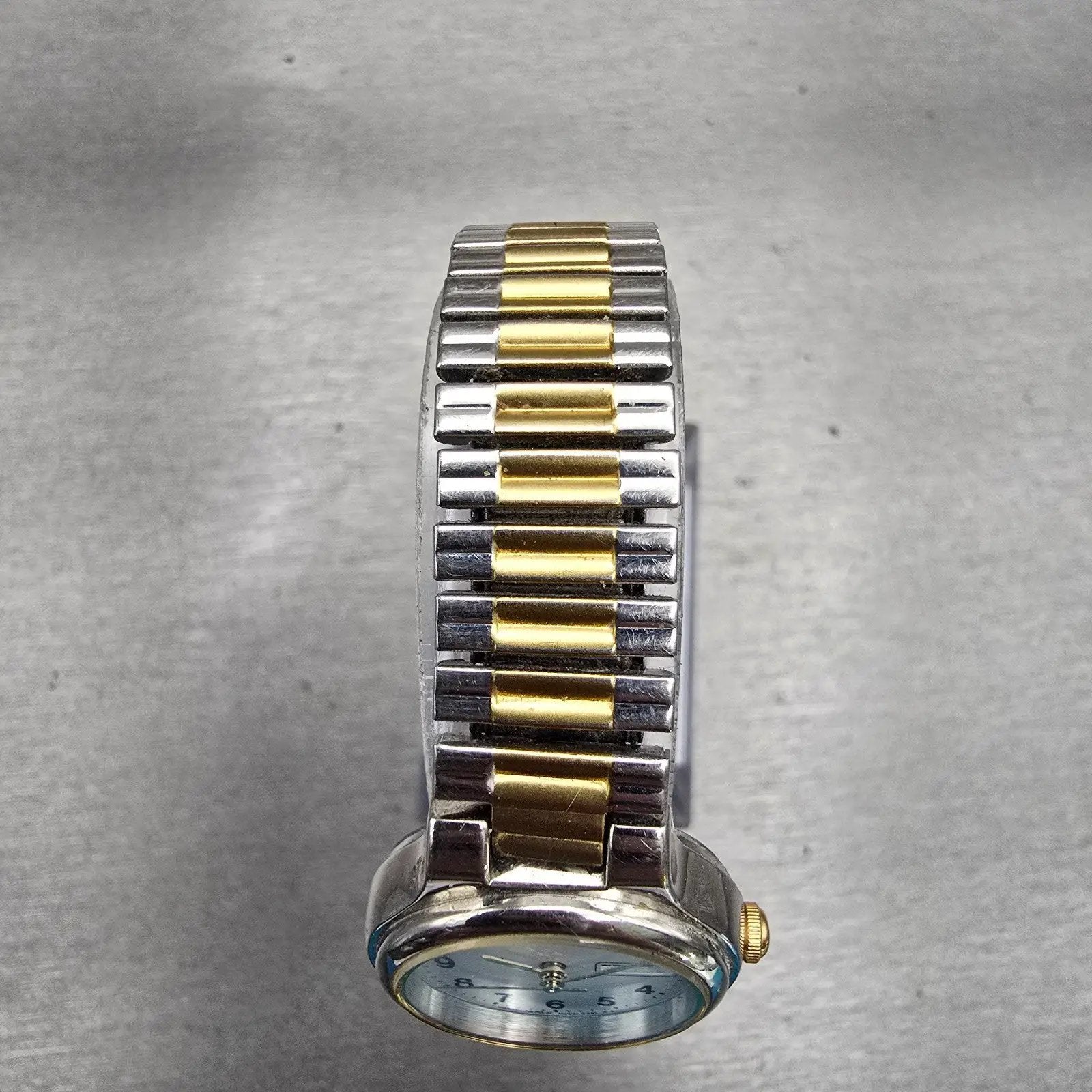 Seiko Watch Women 24mm White Dial Two Tone Daydate Round 7N83-0131 New Battery4