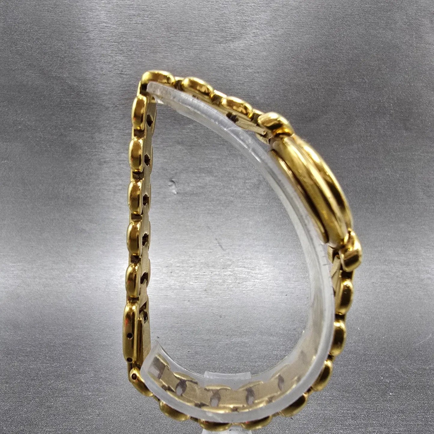 Fendi Watch Women 25mm Gold Dial Gold Tone Round NO GLASS! 700L New Battery READ8