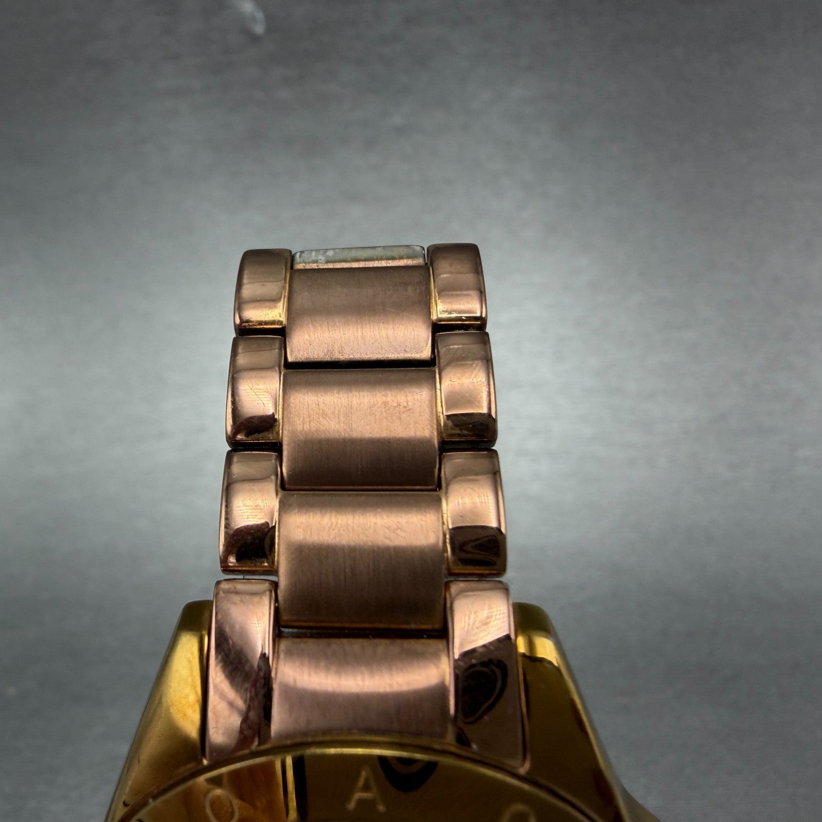 Coach Tristen Watch Women 33mm Silver Dial Rose Gold Tone Round New battery4