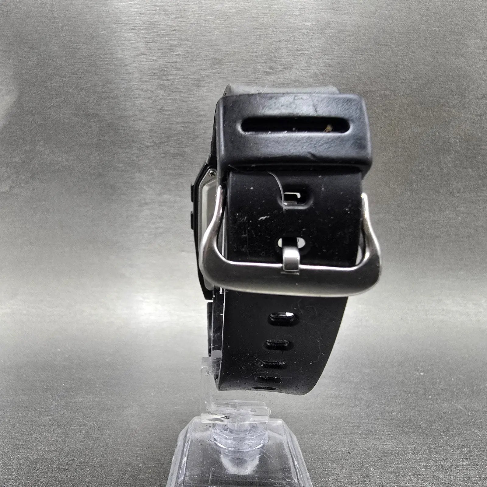Casio DBC-150 Data Bank Calculator Watch Men 35mm Black Rectangle PARTS VTG9