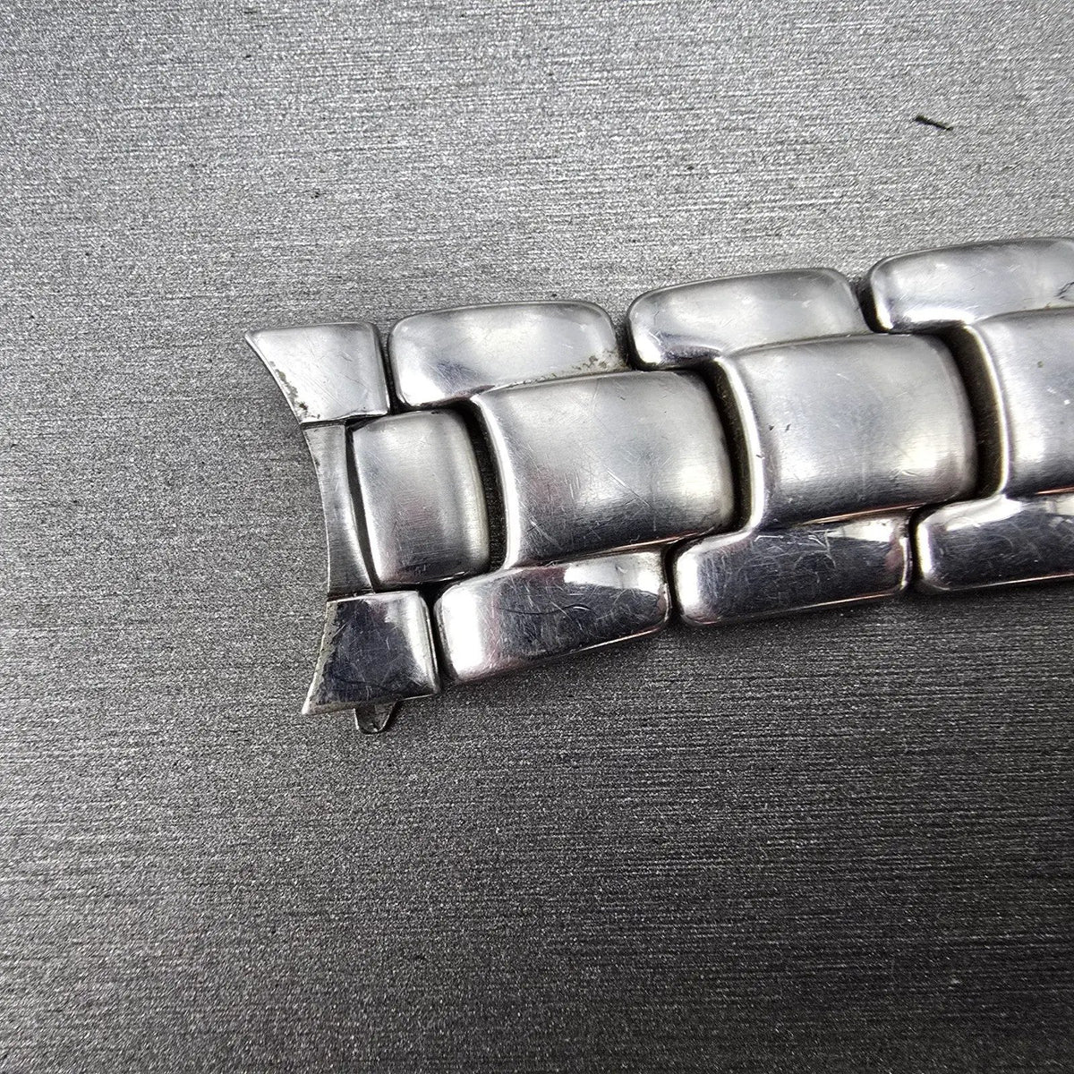 Fossil Bracelet 20mm stainless Steel Band Tri Folding Clasp1