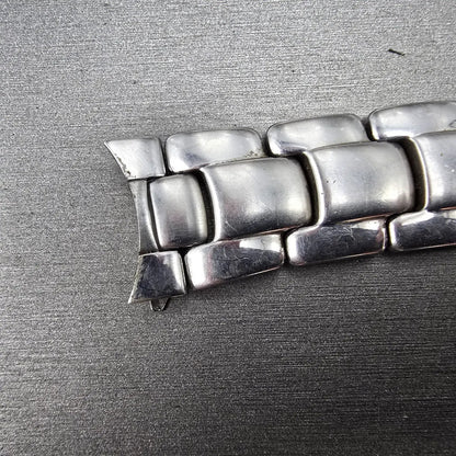 Fossil Bracelet 20mm stainless Steel Band Tri Folding Clasp1