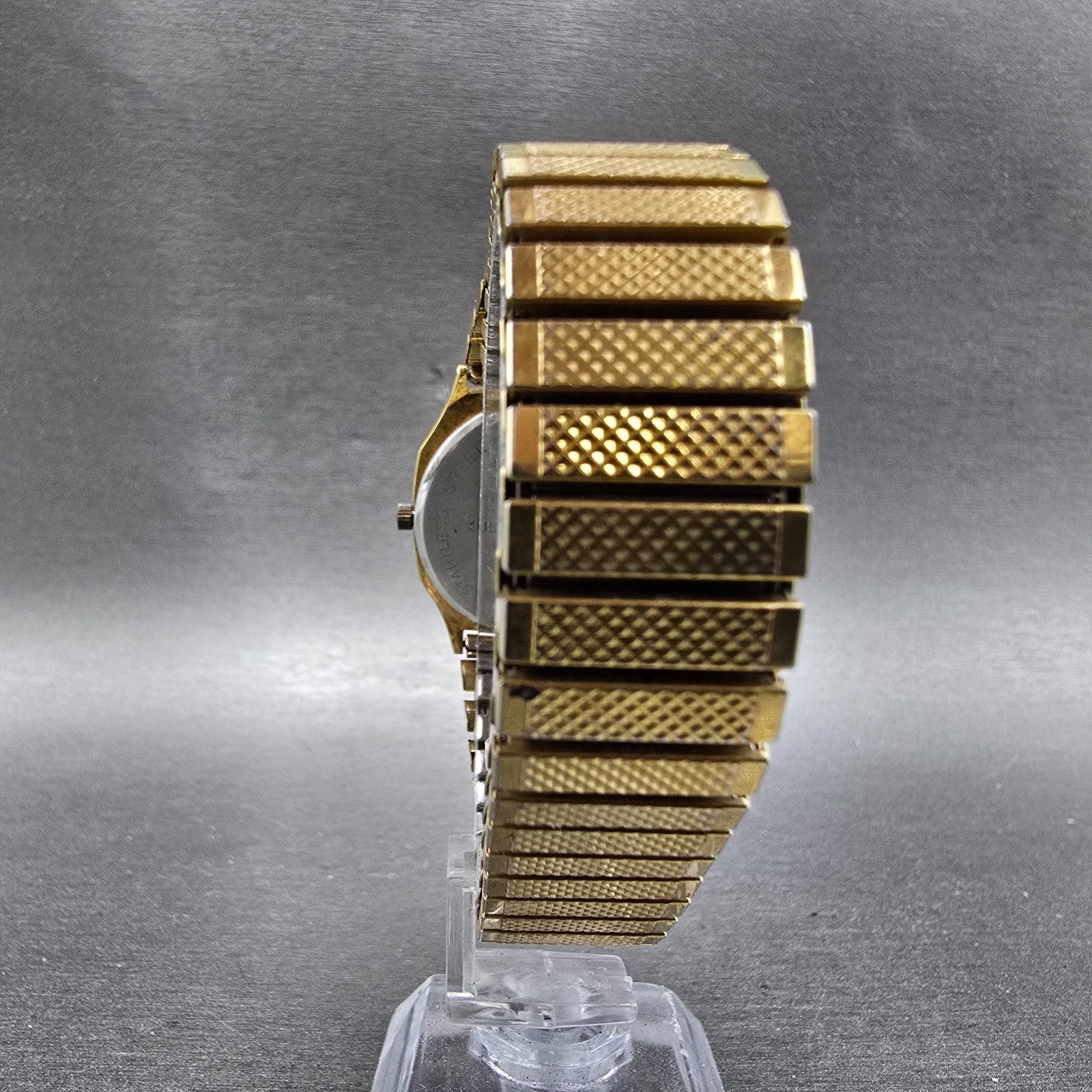 Jules Jurgensen Watch Men 30mm Silver Dial Gold Tone Date READ!!!! 4529 New Batt8