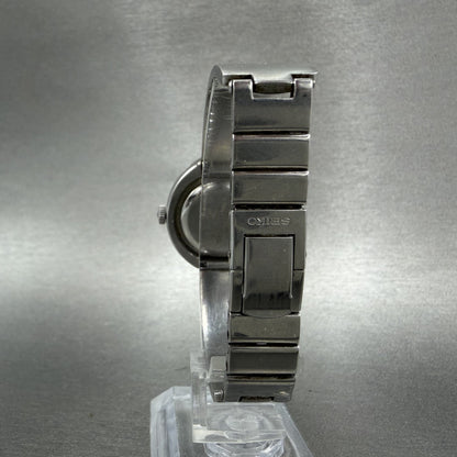 Seiko Watch Women 30mm Blue Dial Silver Tone Round Manual 111020 PARTS8