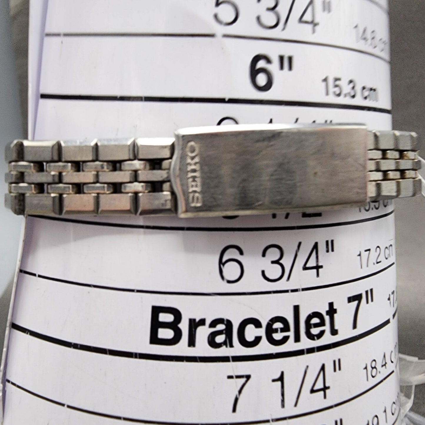 VTG Seiko Automatic Watch Women 27mm Blue Dial Steel Daydate 22057000 PARTS11