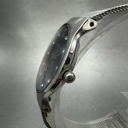 Skagen Watch Women 28mm Black dial Silver Tone Round 233SSSBD New Battery2