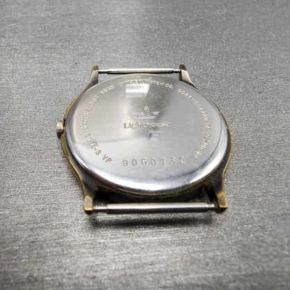 citizen Lighthouse Watch Men 31mm White Dial Gold Tone 6031G04223 PARTS9