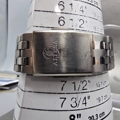 Citizen Eco-Drive Attesa Watch Men 38mm Black Dial Titanium Chrono Alarm Works11