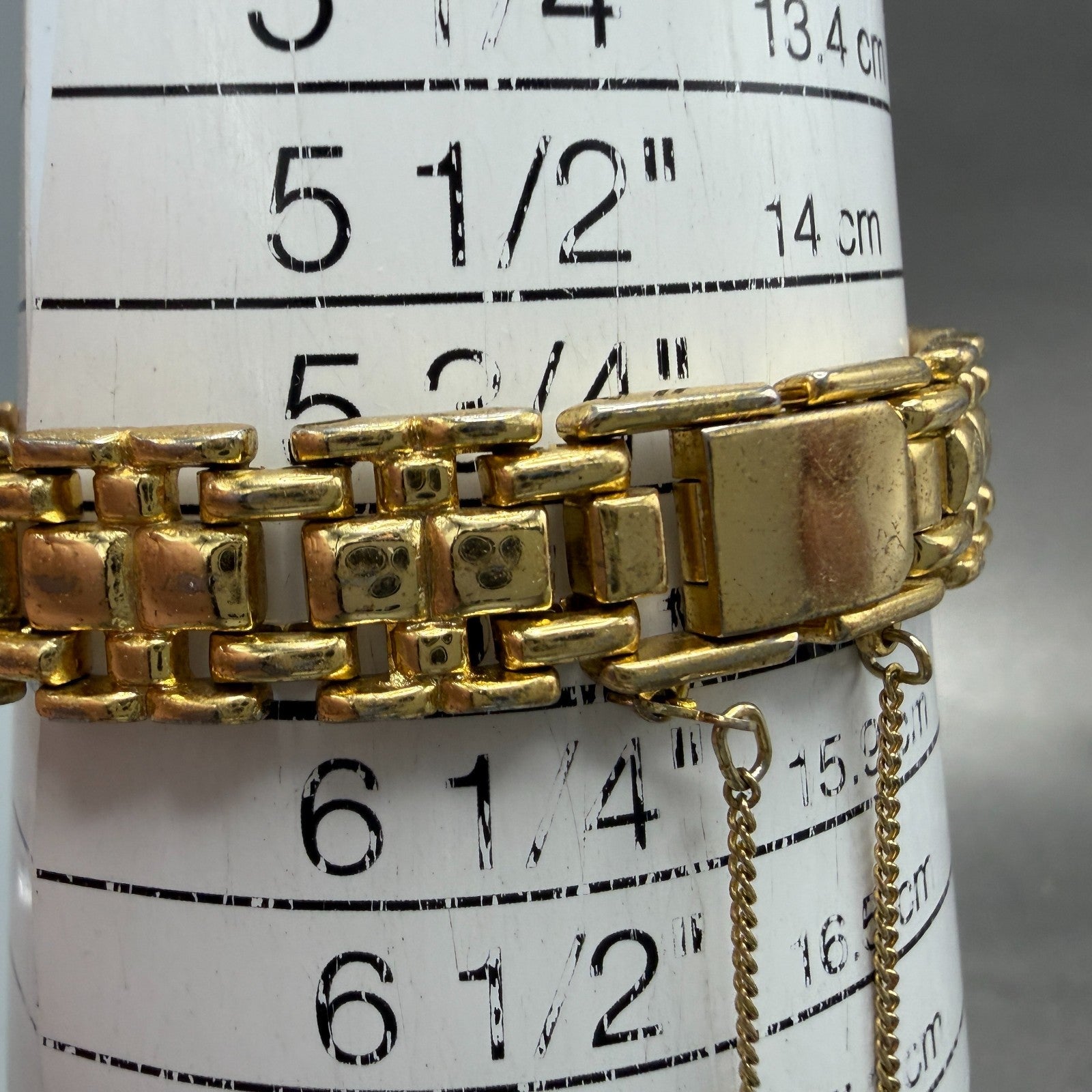 Rado Florence Tank Watch Women 17mm Black Dial Gold Tone 135.3156.2 PARTS11