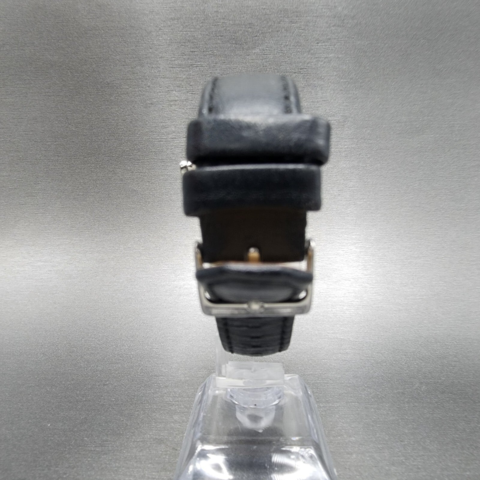 Nixon Kensington Watch Women 37mm Black Dial Silver Tone Round New Battery7