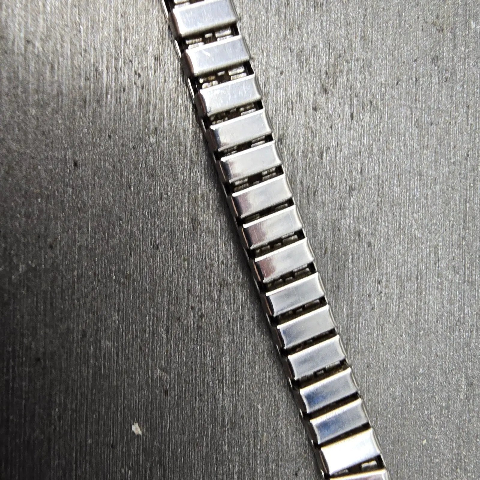 Navajo Sterling Silver Watch Band Tips 9mm Mother Of Pearl Leaf Design Vintage11