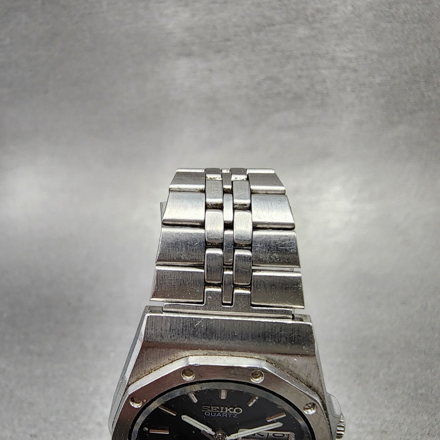 Seiko SilverWave Watch Women 26mm Black Dial Steel Daydate 34230180 New Battery4