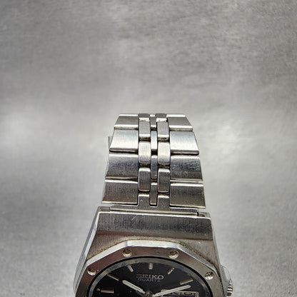 Seiko SilverWave Watch Women 26mm Black Dial Steel Daydate 34230180 New Battery4