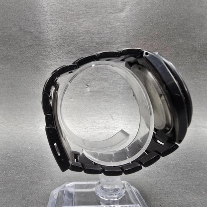 Citizen Eco-Drive Chronograph Watch Men 43mm Black Dial Titanium Date CA0265-59E8