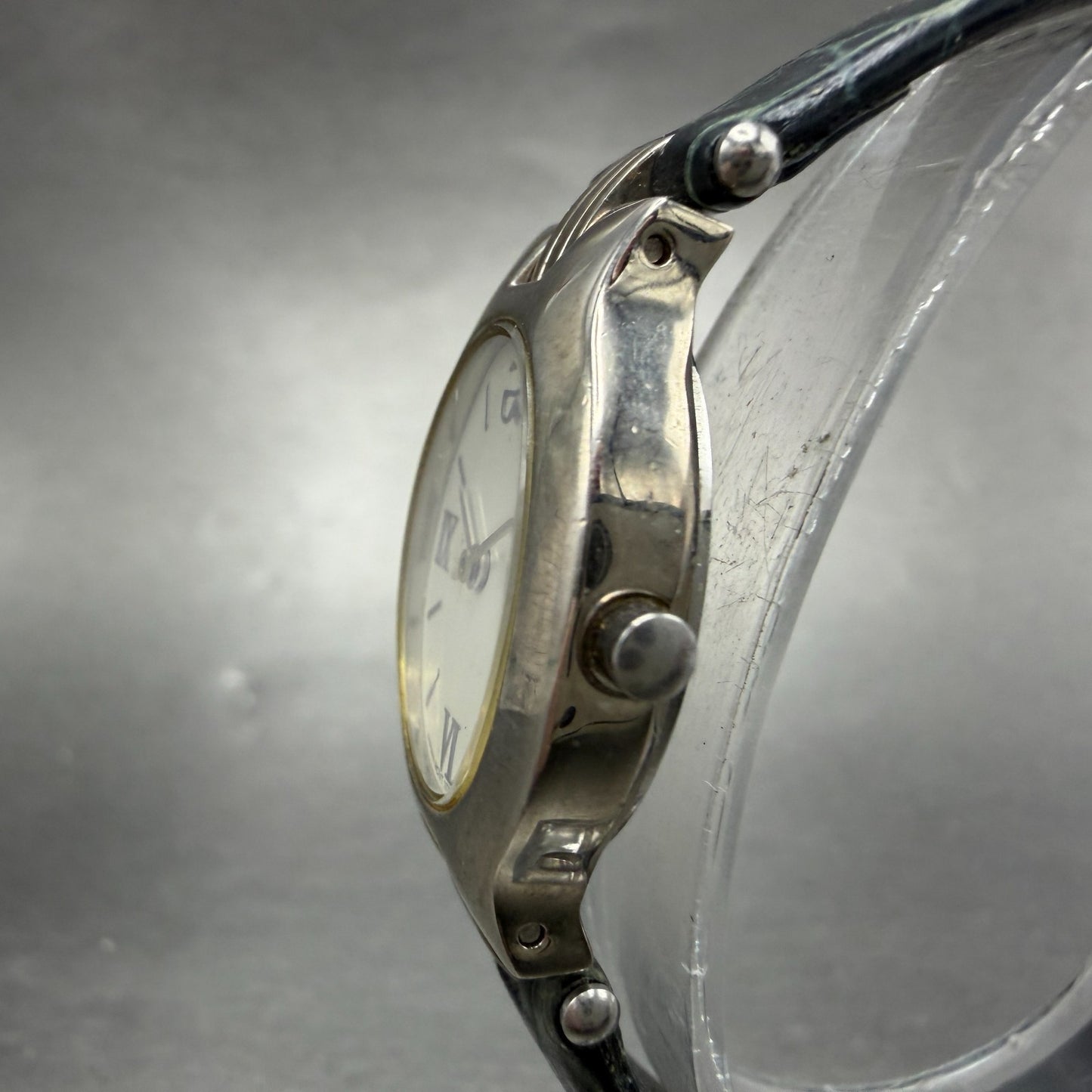 Citizen Watch Women 22mm White Dial Silver Tone Oval 1022-A05720 New Battery2