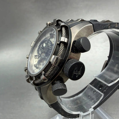Invicta Reserve Bolt Chrono Watch Women 40mm Silver Dial Black Date 0201 Newbatt2
