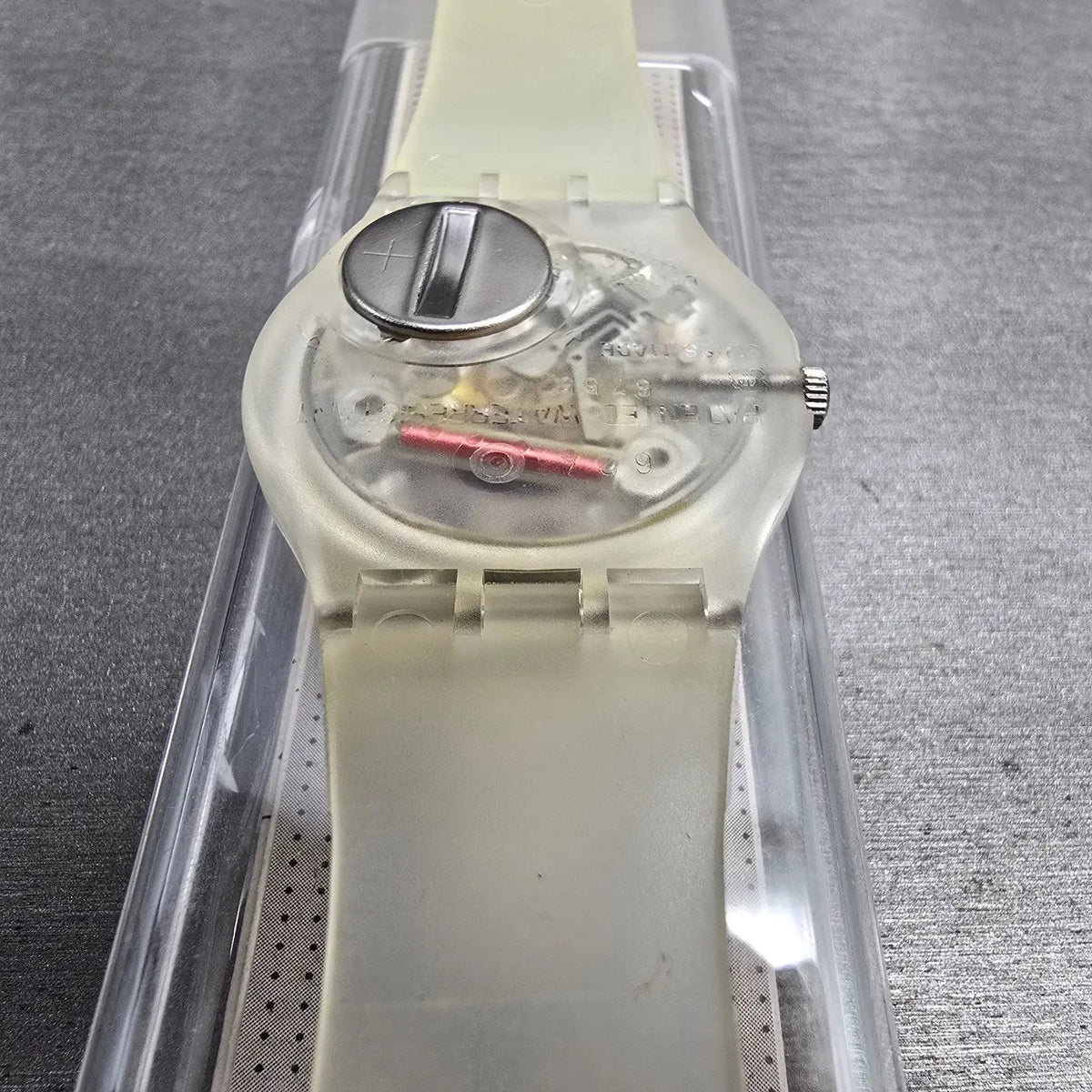Swatch Olympic Sport Edition Watch Men 34mm Transparent GK209ST New Battery NOS14