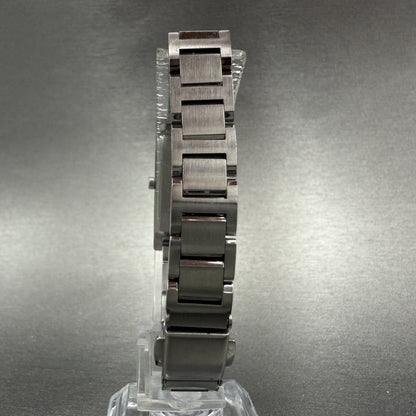 Citizen XC Tank Watch Men 16mm Gray Dial Silver Tone Rectangle 5431-T003982 Runs7