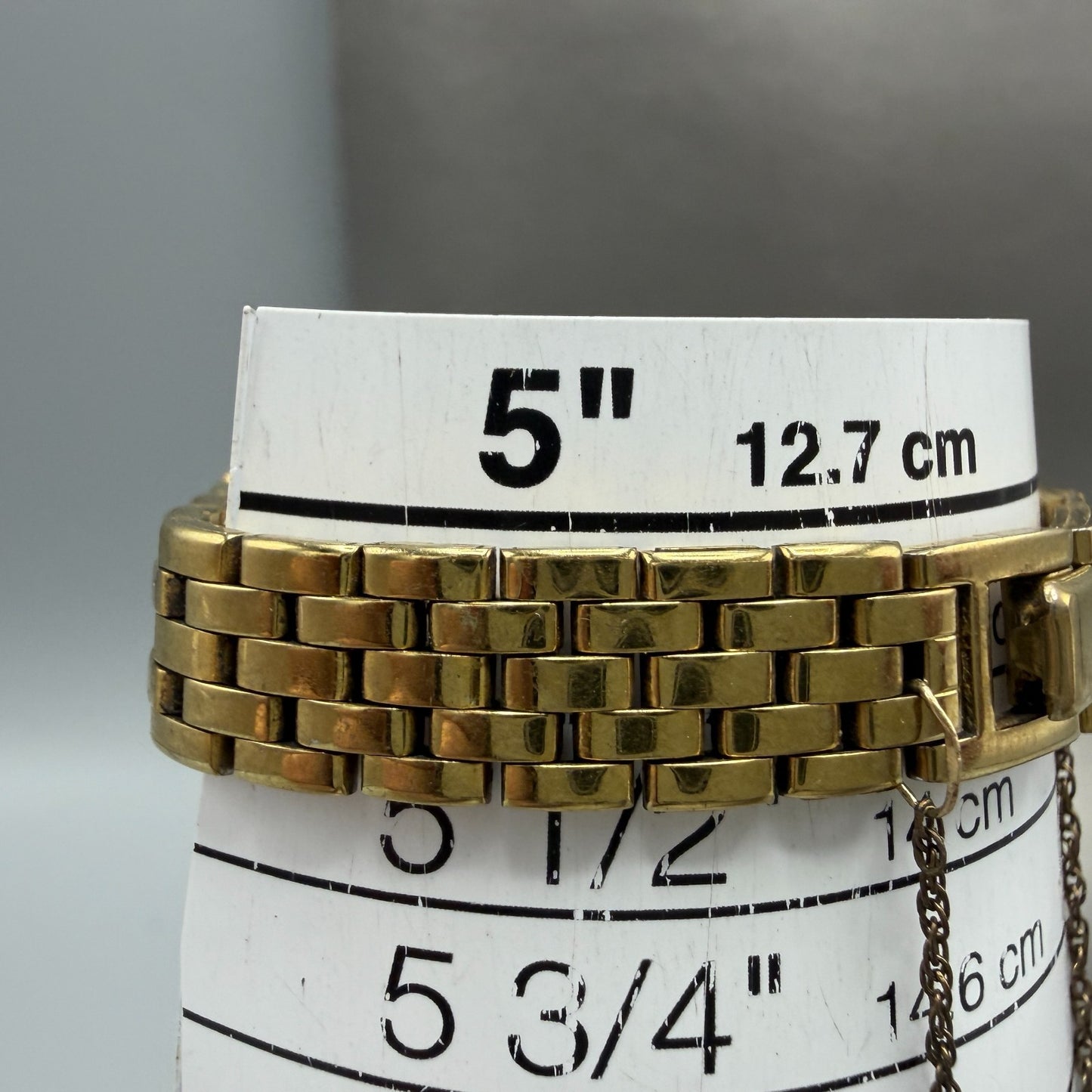 Seiko Watch Women 17mm Champagne Dial Gold Tone Octagon V400-5608 New Battery10