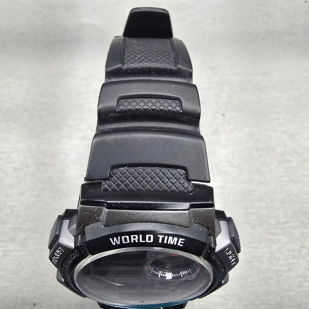 Casio Illuminator AE1000W Watch Men 44mm Black Dial Black Chrono Alarm New Batt4