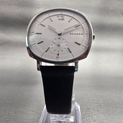 Skagen Rungsted Watch Women 34mm White Dial Silver Tone SKW2403 New Battery5