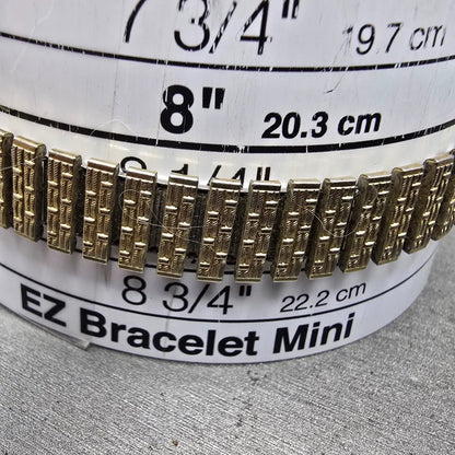Bulova Accutron Watch Women 23mm Gold Dial 10K Gold Plated Rectangle New Battery10
