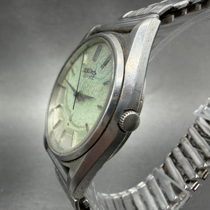 Seiko Watch Men 35mm White Dial Silver Tone 7121-800 Round VTG PARTS3