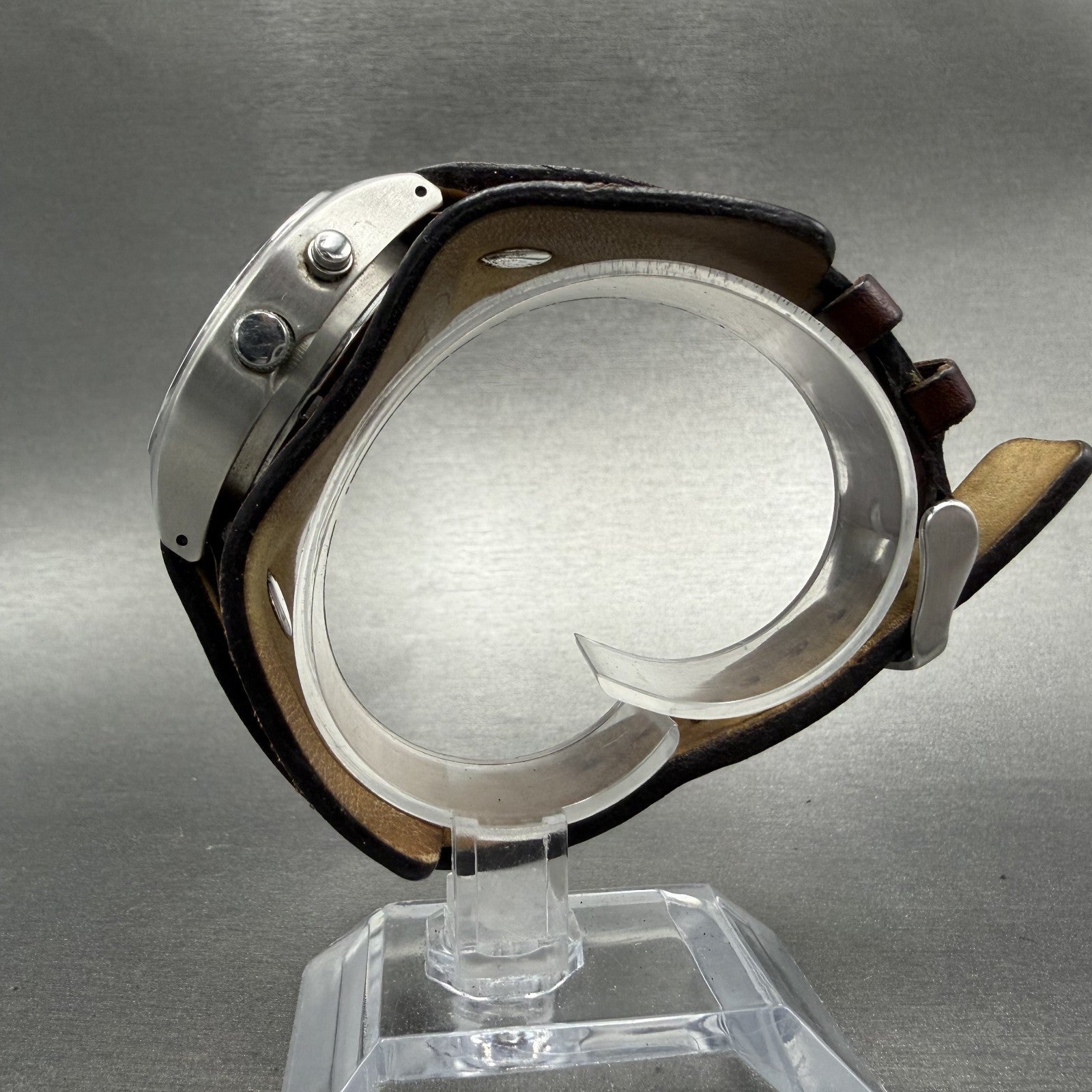 Fossil Big Tic Watch Women 32mm Analog Digital Rectangle JR-8163 New Battery6