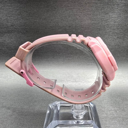 Casio Dive Watch Women 33mm White Dial Pink Date Round LRW-200H New Battery8