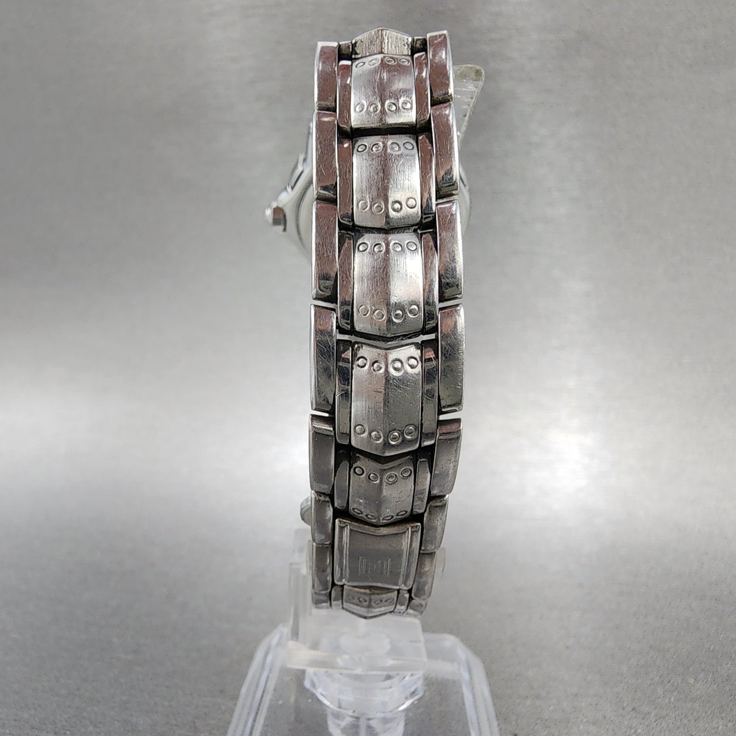 Fendi Orologi Watch Women 26mm White Dial Silver Tone Date Round 3500L PARTS8