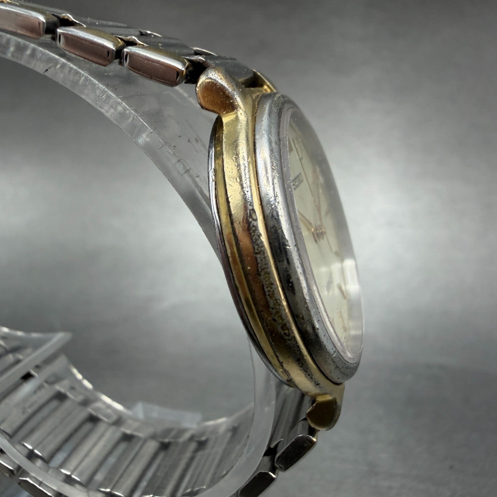 Seiko Avenue Watch Unisex 31mm Champagne Dial Two Tone 7N01-6F50 PARTS4