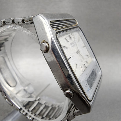 Seiko Analog Digital Watch Men 32mm White Dial Steel H2595010 PARTS4