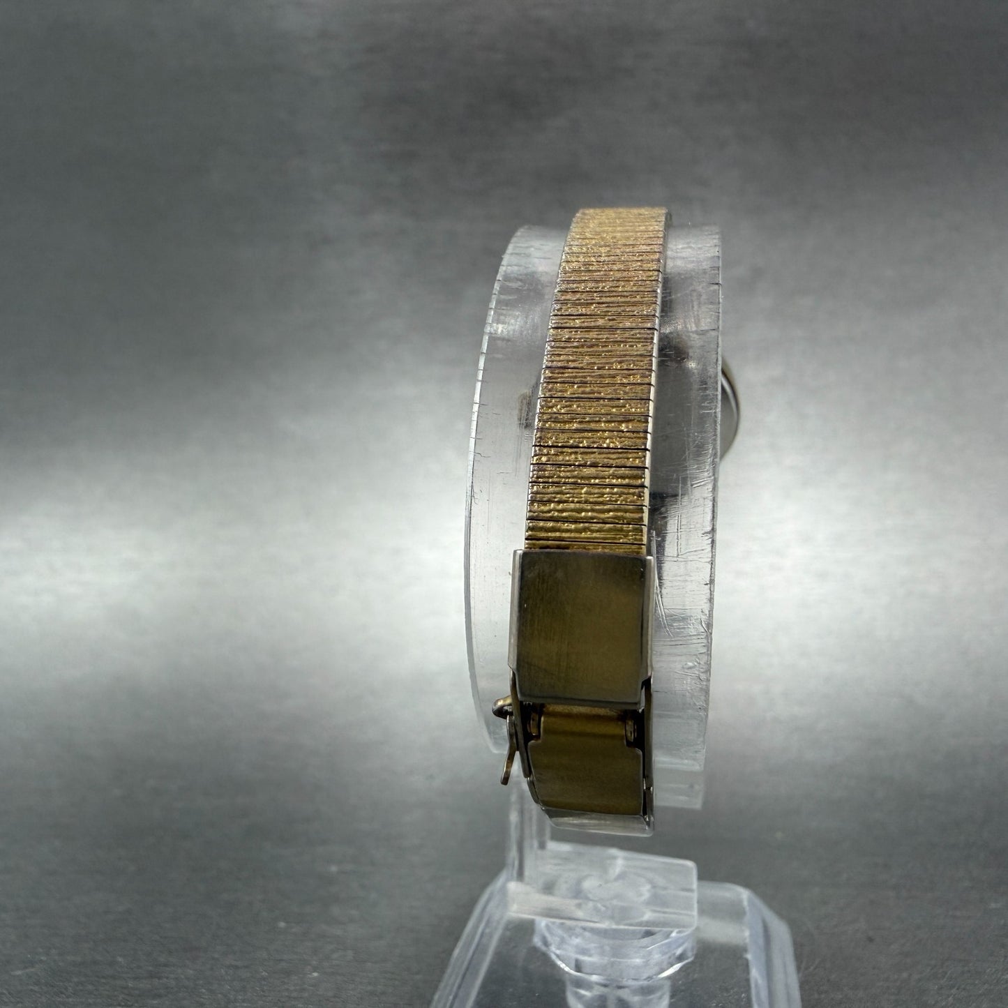Seiko Watch Women 22mm Brown Dial Gold Tone Oval Manual Winds Runs 11-7719 VTG7