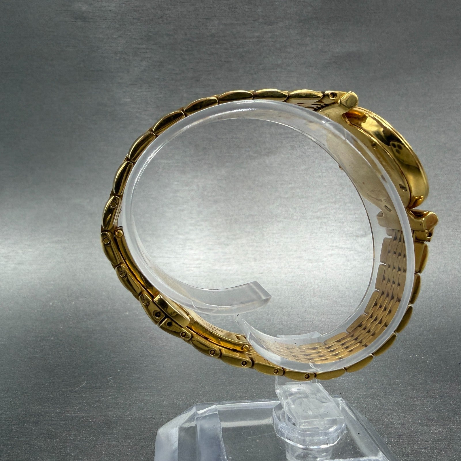 Wittnauer Stratford Watch Women 26mmChampange Dial Gold Diamond Markers New Batt8