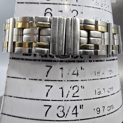 Citizen Eco-Drive Elektra Watch Women 24mm MOP Dial Two Tone Diamonds Round Runs10