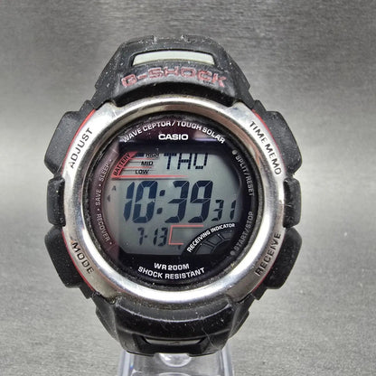 Casio G-Shock GW-300 Watch Men 43mm Digital Black Alarm Chrono Works Solar Works0
