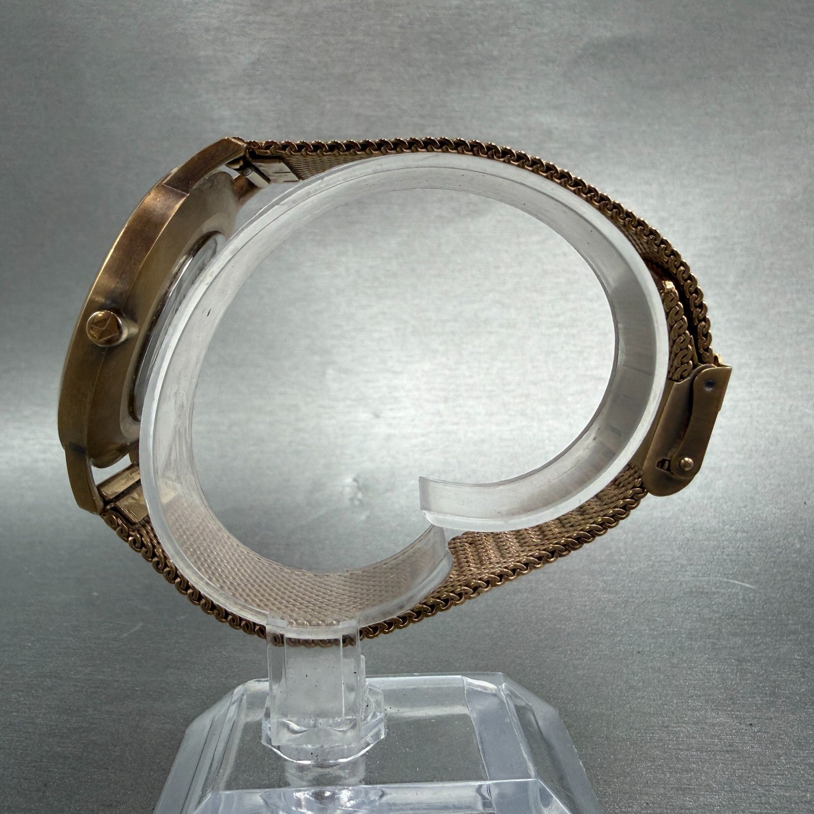 MVMT Boulevard Watch Women 38mm MOP Dial Rose Gold Tone Mesh Band New BatteryLK6