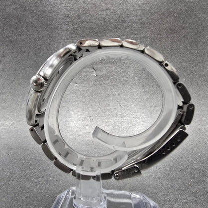 Victorinox Swiss Army Watch Women 33mm Silver Dial Silver Tone Date 24705 NewBat6