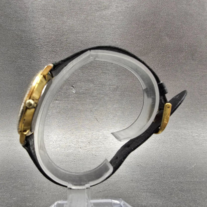 Seiko Watch Men 33mm Silver Dial Gold Tone Round READ!!!! 7800-9039 New Battery6