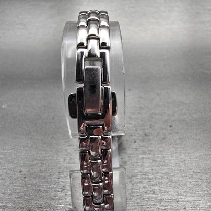 Citizen Eco-Drive Watch Women 23mm Black Dial Silver Tone B023-S100526 Works7