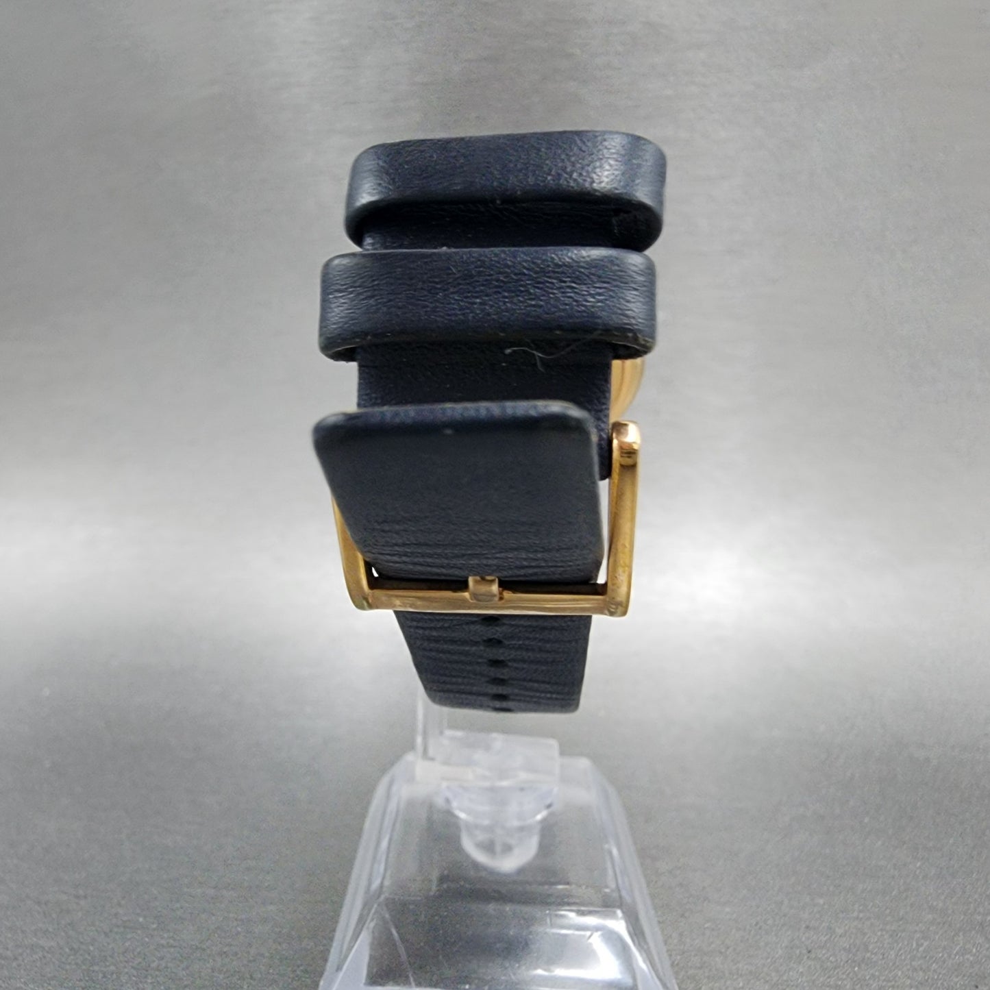 Marc Jacobs Baker Watch Men 37mm Blue Dial Rose Gold Tone Small Seconds New Batt7