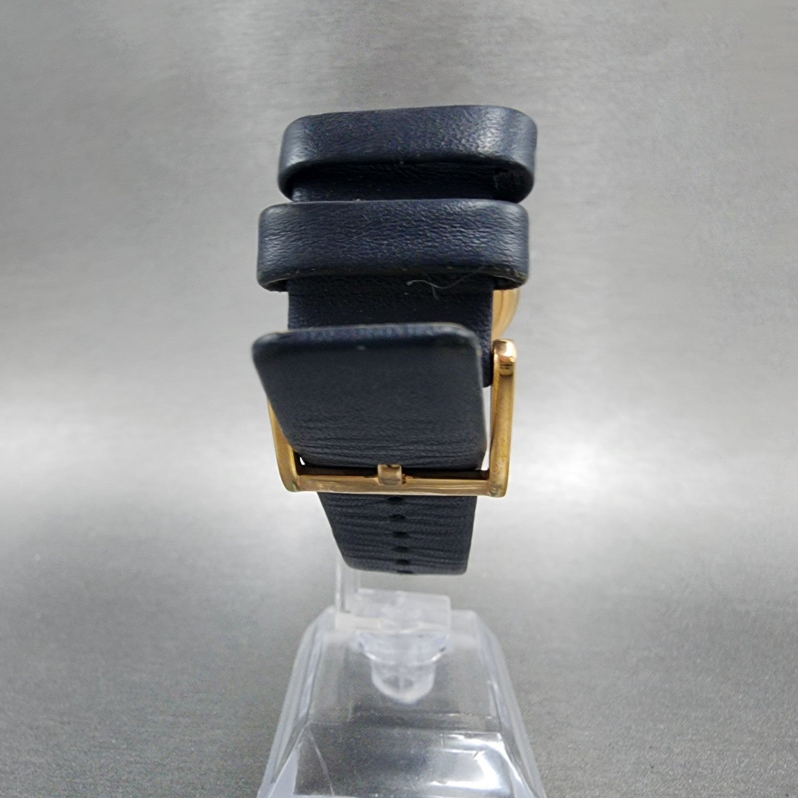 Marc Jacobs Baker Watch Men 37mm Blue Dial Rose Gold Tone Small Seconds New Batt7