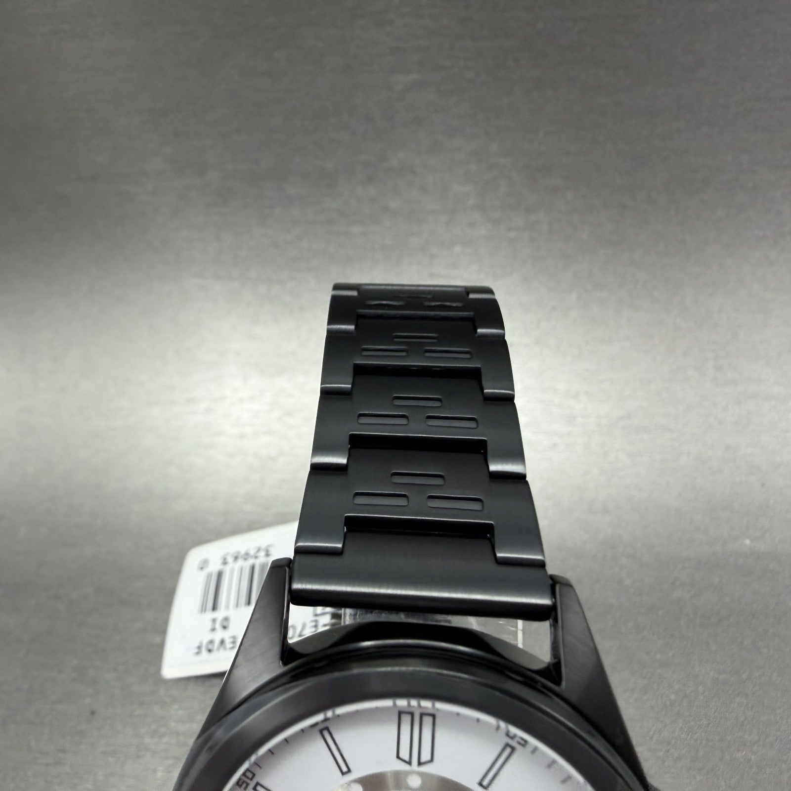 Casio MTP-E700 Watch Men 39mm White Dial  Black Tone Date Metal Bracelet Round4