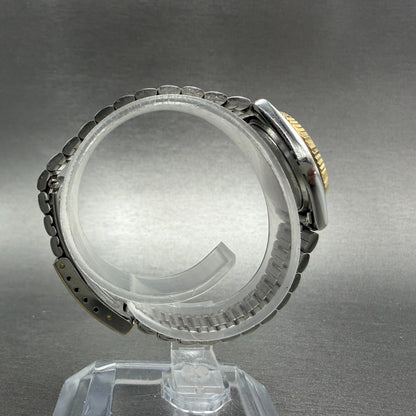 Seiko SQ Watch Women 25mm Silver Dial Two Tone Daydate Round 2A230039 NewBat 998
