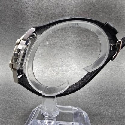 Wenger Swiss Military Dive Watch Men 39mm Silver Dial Steel Date 095.0495 NewBat6