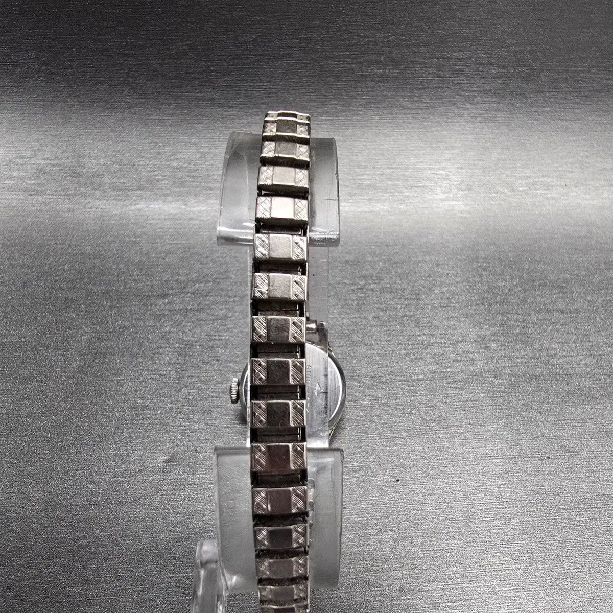 Seiko Watch Women 21mm Silver Dial Silver Tone Round 2104-0019 Manual Wind7