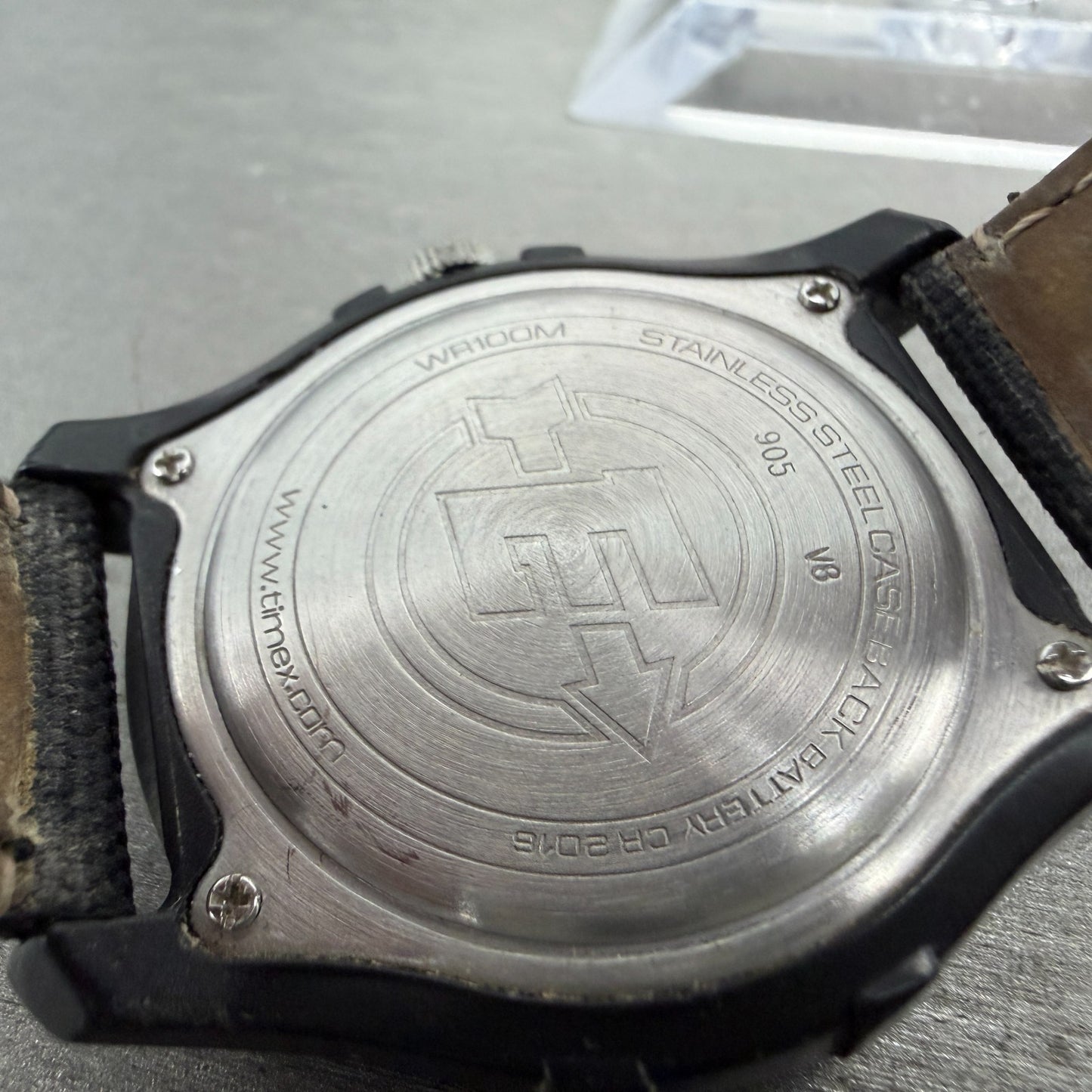 Timex Expedition Trail Series Watch Men 40mm Black Dial Black Tone Date READ Run9