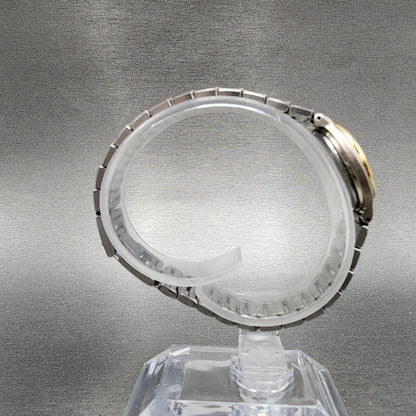Seiko Avenue Watch Women 22mm White Dial Two Tone Round 1F21-0H60 New Battery