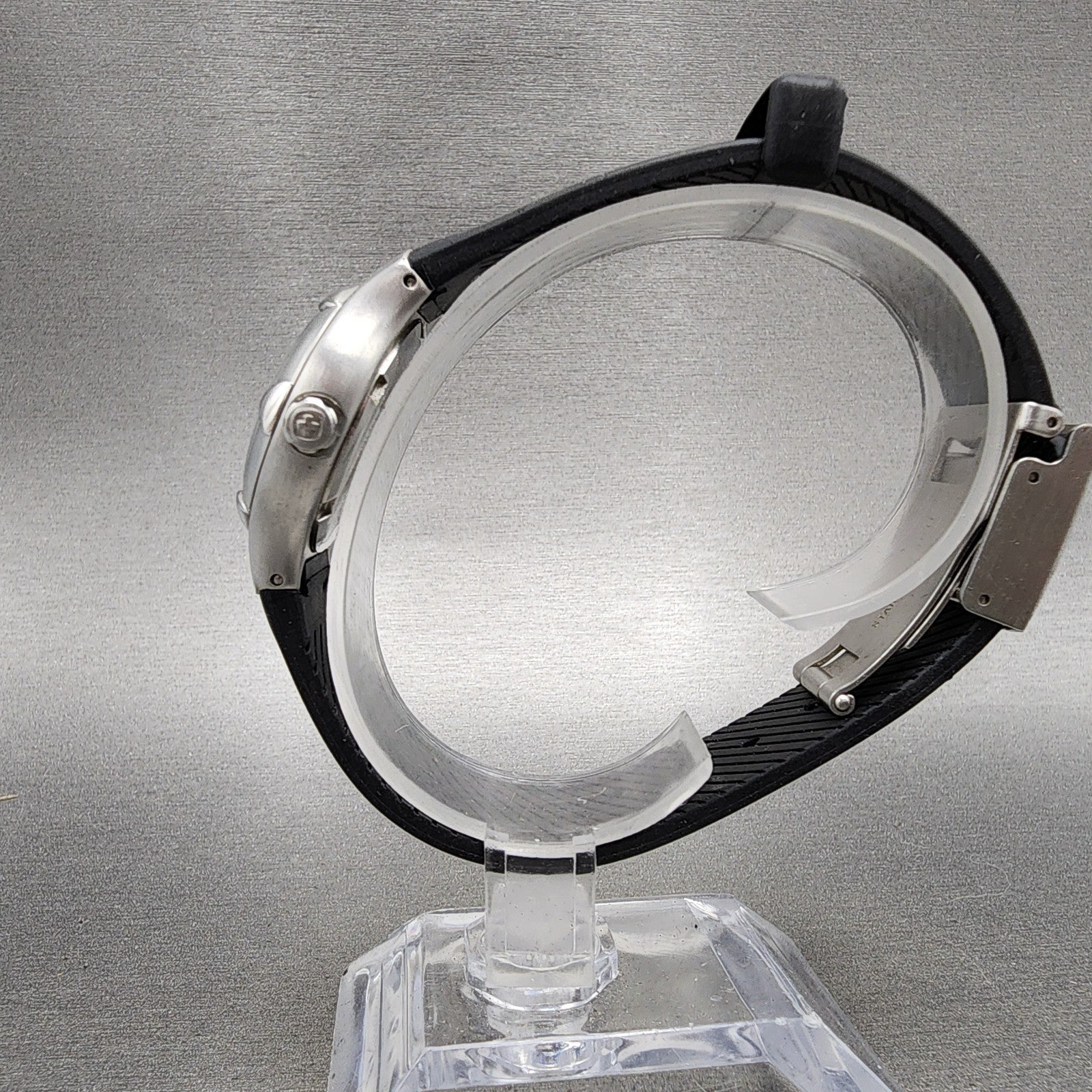 Wenger Dive Watch Women 28mm White Dial Steel Date Round 250.0492 New Battery7